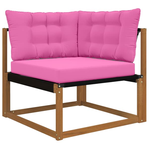 Utomhus Soffa Kudde 3 pcs Rosa Polyester