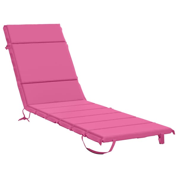 Solstol Kudde GEMERT 100% Polyester Rosa 200 x 60 x 3 cm