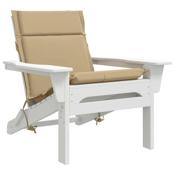 6-delade Höga Ryggstolsdynor GEMERT 6 st 100% Polyester Beige