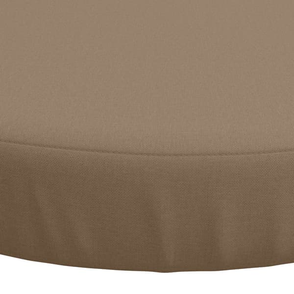 4-delade Sittdynor SOEST 4 st 100% Polyester Taupe Ø 40 x 7 cm