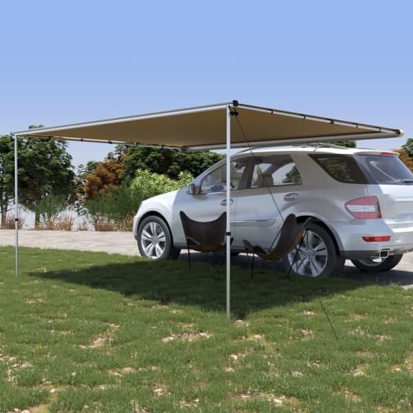 Husvagnsmarkis 3,6x3x2,15 m beige
