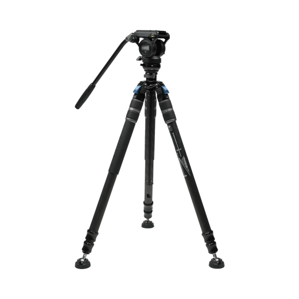 Sirui One Step Height Adjustment Carbon Video Tripod Kit SVS60 + S3
