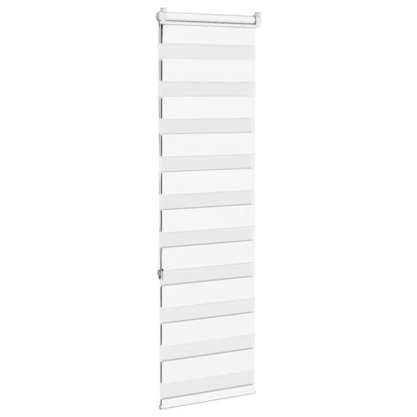 Rullgardin zebra vit 45x150 cm tyg bredd 40,9 cm polyester