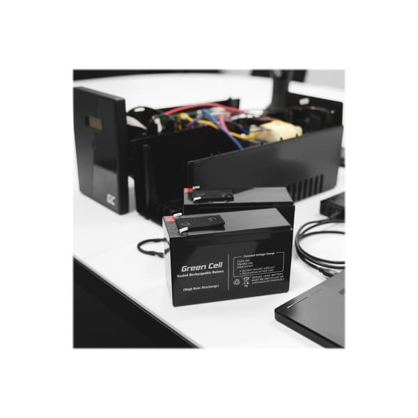 Green Cell - alarm system battery - Bly-syra - 5.3 Ah