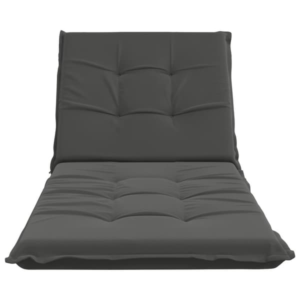 Solstol Kudde GEMERT 100% Polyester Antracit 190 x 80 x 9 cm