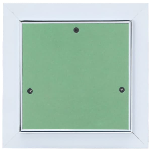 Åtkomstpanel Grön och Silver 20 x 20 cm Aluminium och gips