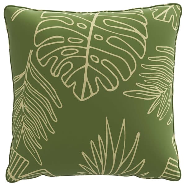 1-delad ryggkudde PUTTEN 100% Polyester Bladdesign