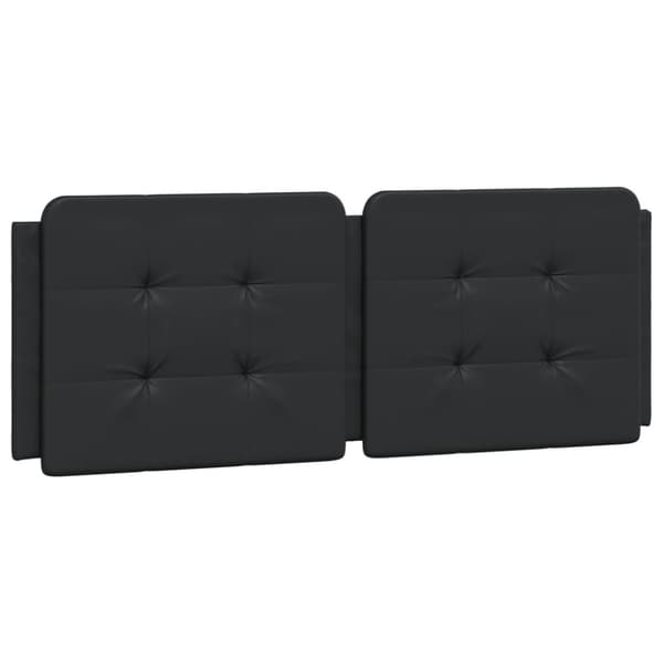 Bed Frame with LED without Mattress "Zadar" Black 140x200 cm