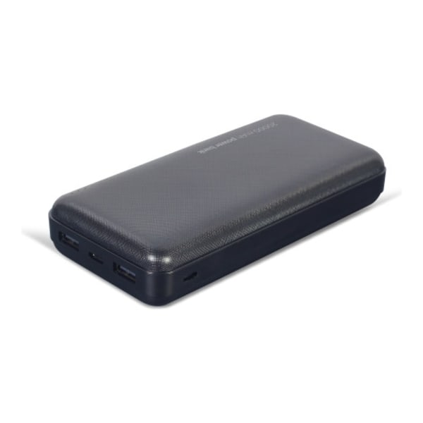 Gembird PB20-02 strömförsörjningsbank - Li-pol - 2 x USB - 12 Watt Svart
