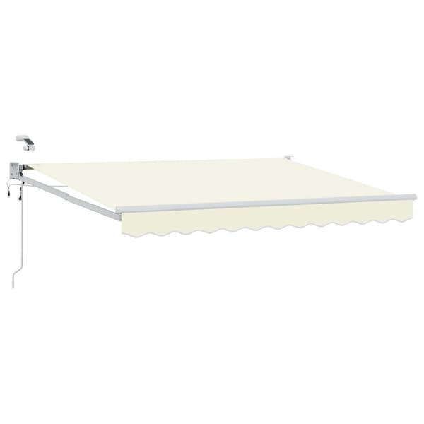 Elektrisk Retraktabel Markis Kräm 3 x 2,5 m