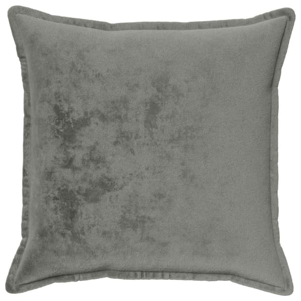 Kuddöverdrag 2 st HOUTEN Mörkgrå 70 x 70 cm Flanell