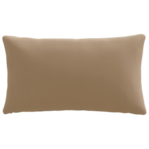 1-delad ryggkudde PUTTEN 100% Polyester Taupe 80 x 40 x 15 cm