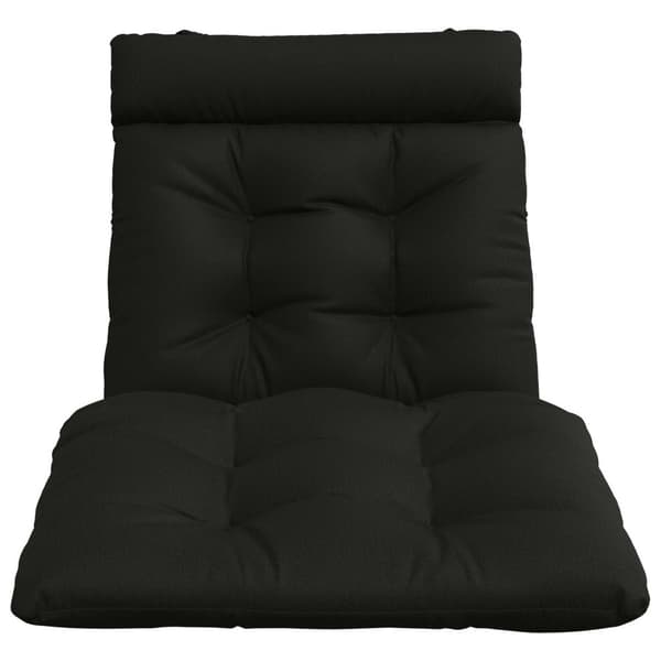 Solstol Kudde VIANEN 100% Polyester Svart 200 x 70 x 8 cm