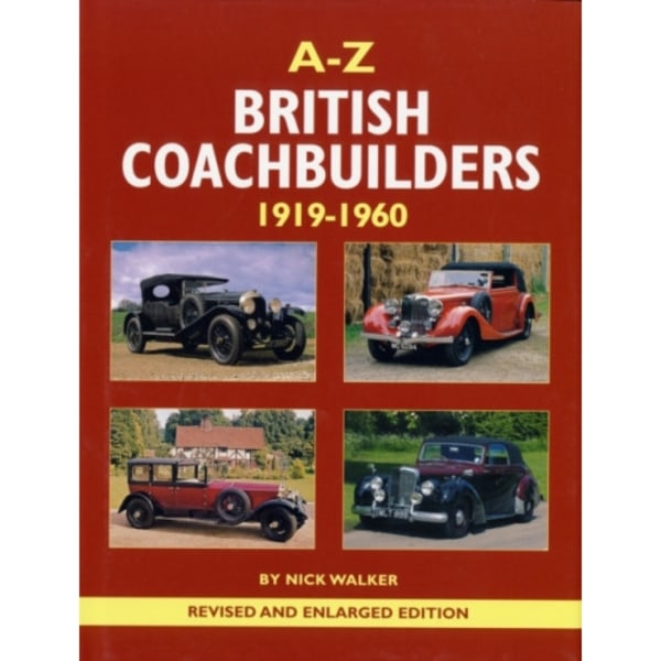 A-Z of British Coachbuilders 1919-1960 (inbunden, eng)