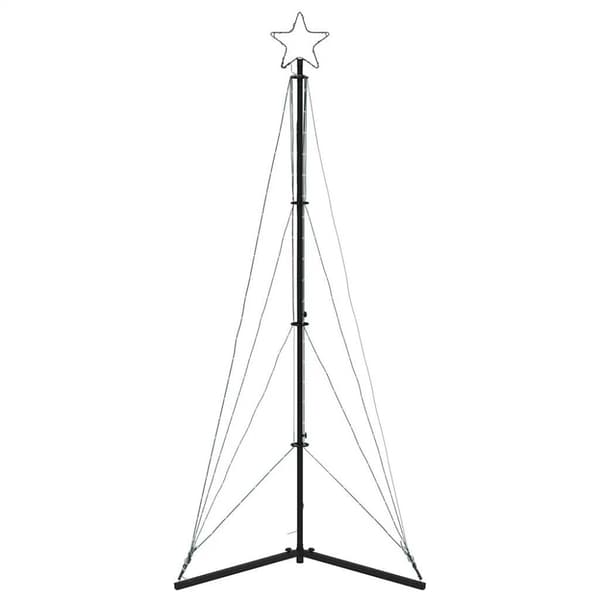 LED julgran 363 LEDs kallvit 182 cm