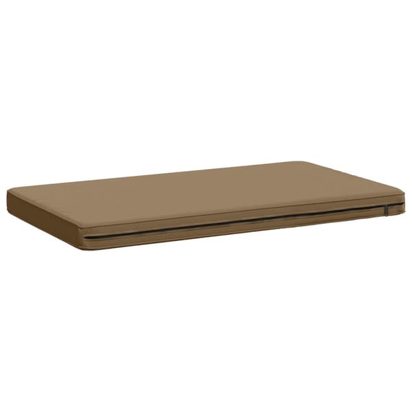 1-delad Bänk Kudde VUGHT 100% Polyester Taupe 60 x 50 x 5 cm