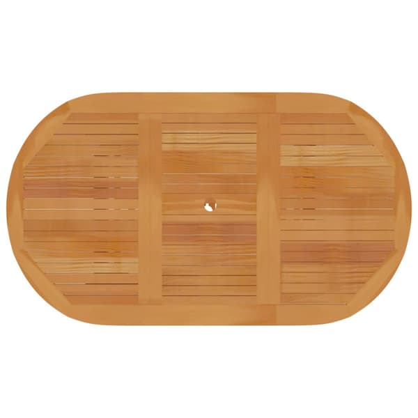 Trädgårdsbord 150x90x75 cm massiv teak