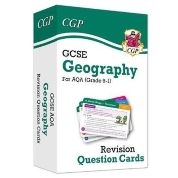 GCSE Geography AQA Revision Question Cards (inbunden, eng)