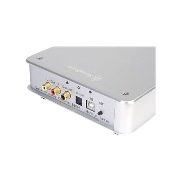 SilverStone Ensemble EB01-E - konvertering av ljud digitalt till analogt