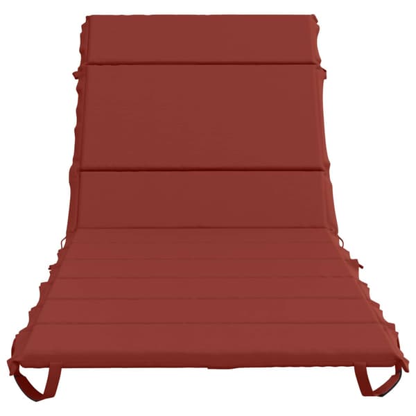 Solstol Kudde GEMERT 100% Polyester Röd 200 x 80 x 3 cm