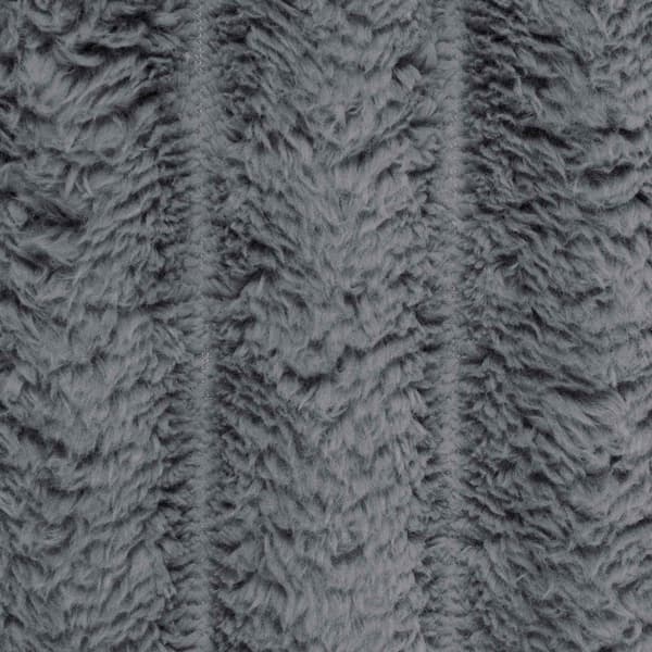 Filtar 6 pcs Mörkgrå 270 x 240 cm Fleece