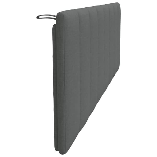 Headboard Cushion "Hanko" Dark Grey 160 cm Fabric