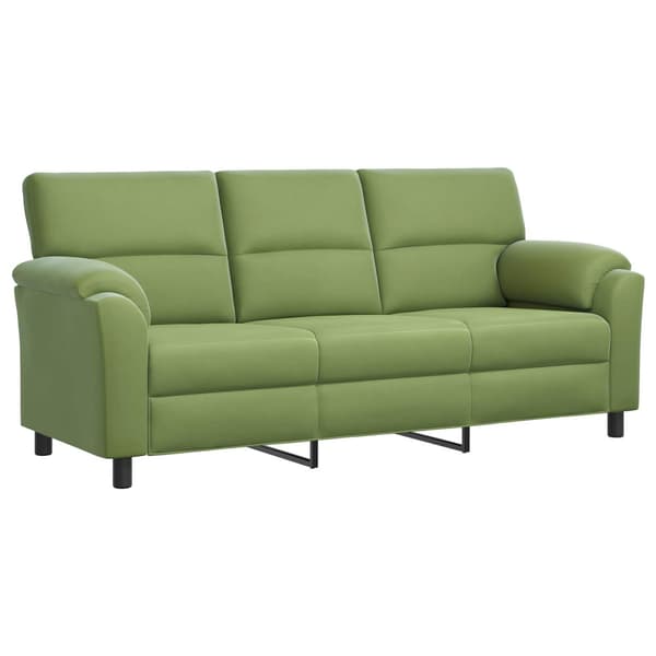 Soffa Ljusgrön 214 x 85 x 93 cm Sammet