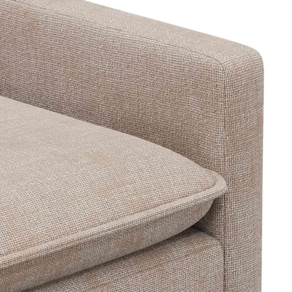 Soffset 2 pcs Beige Polyester