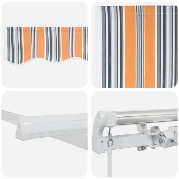 Markis Flerfärgsdesign 450 x 350 x 165 cm Polyester