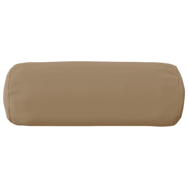 Kuddöverdrag 2 st HEERLEN Taupe Ø 15 x 40 cm Polyester