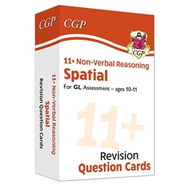 11+ GL Revision Question Cards: Non-Verbal Reasoning Spatial - Ages 10-11 (inbunden, eng)