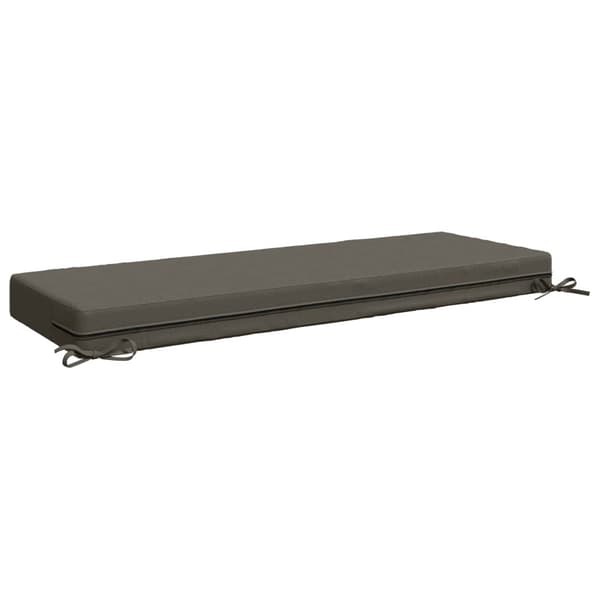 Sittkudde SOEST 100% Polyester Grå 120 x 40 x 10 cm