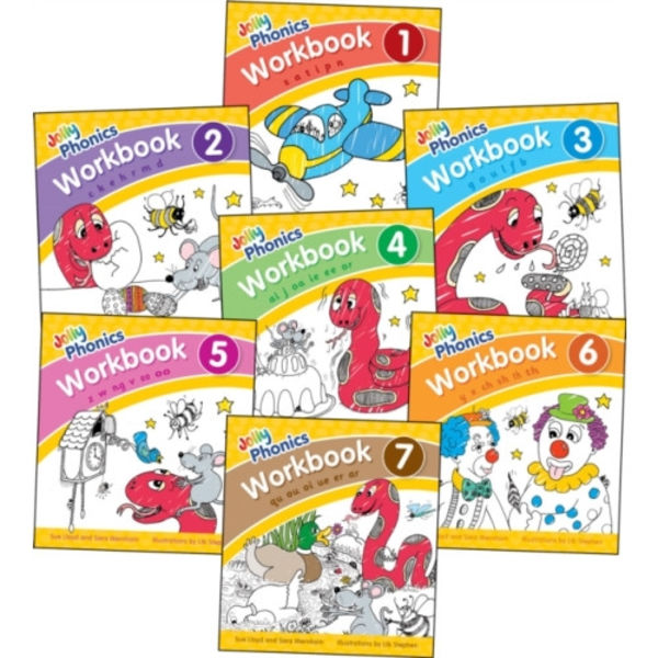 Jolly Phonics Workbooks 1-7 (häftad, eng)