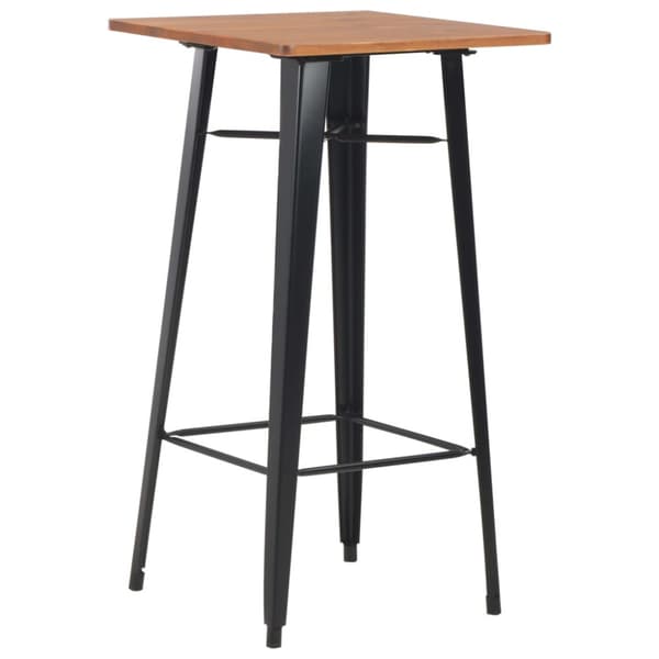 Bargrupp 3 delar stål brun svart