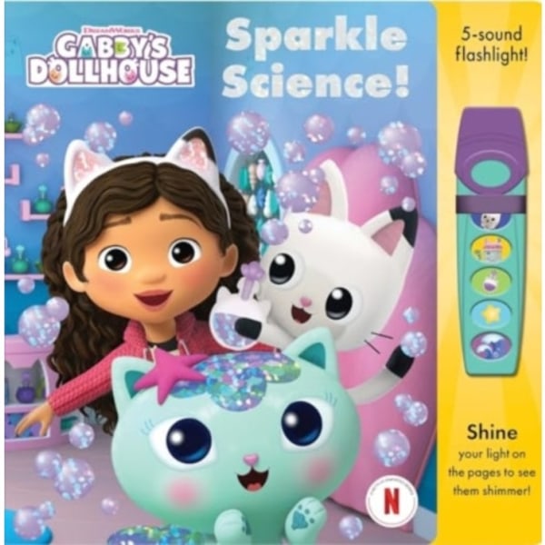 Gabbys Dollhouse Sparkle Science Glow Flashlight (inbunden, eng)
