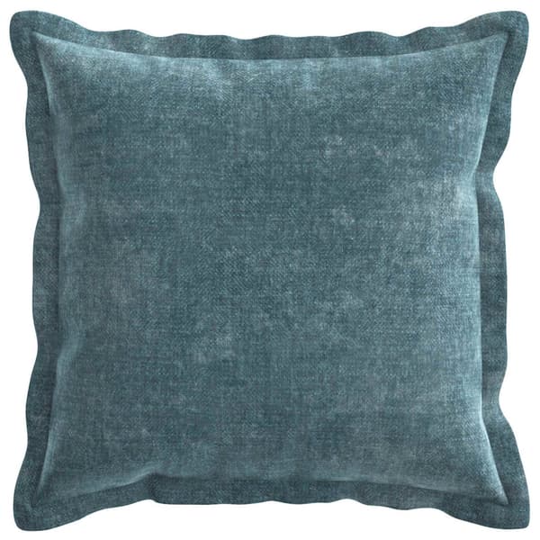 Kuddöverdrag 2 st HOUTEN Blå 30 x 30 cm Chenilletyg