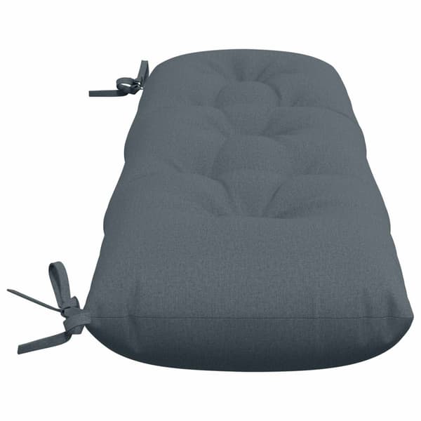 Bänk kudde VIANEN 100% Polyester Blå 110 x 30 x 12 cm