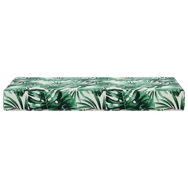 Utomhus sitskudde Tropiska Blatt 80 x 40 x 8 cm 100% Polyester