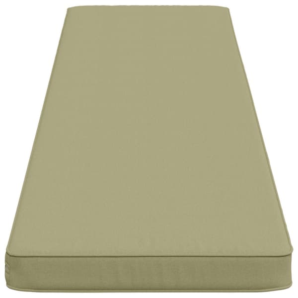 1-delad Bänk Kudde VUGHT 100% Polyester Ljusgrön
