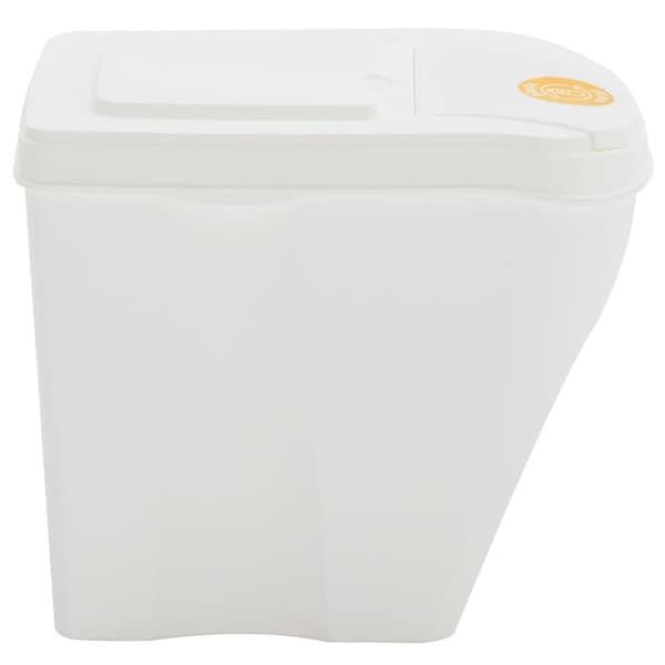Stapelbara soptunnor 3 st vit 75 L polypropen