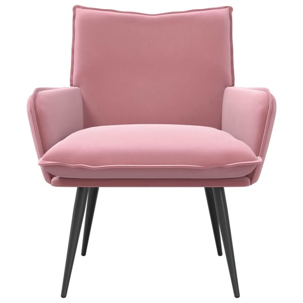 Fåtölj Rosa Sammet