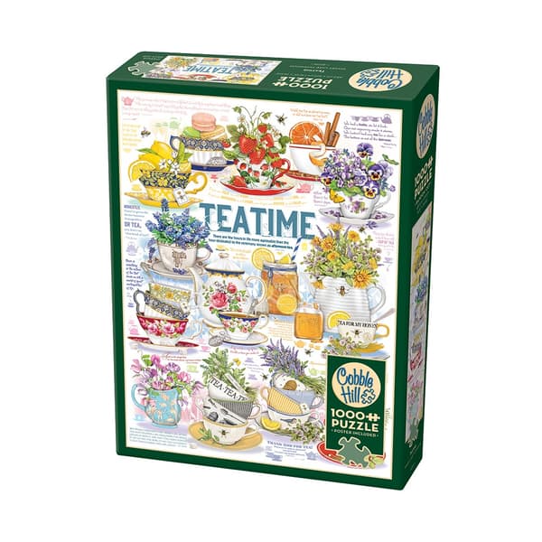 Tea Time, Pussel, 1000 bitar, Cobble Hill