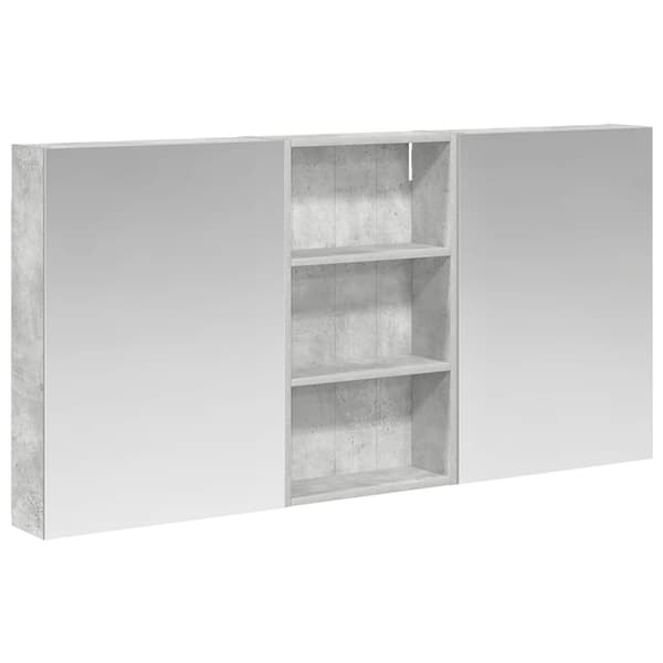 Badrumsskåpsset 3 st 140 x 14,5 x 70 cm Konstruerat trä