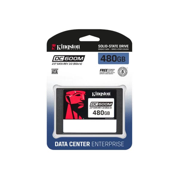 Kingston DC600M - SSD - Mixed Use - 480 GB - SATA 6Gb/s
