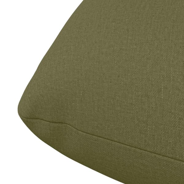 Sittkuddar VIANEN 4 st 100% Polyester Olivgrön 50 x 50 x 12 cm