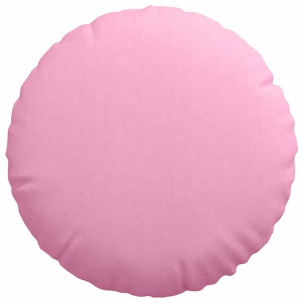 Sittkuddar 2 pcs Rosa Ø80 x 29 cm tyg