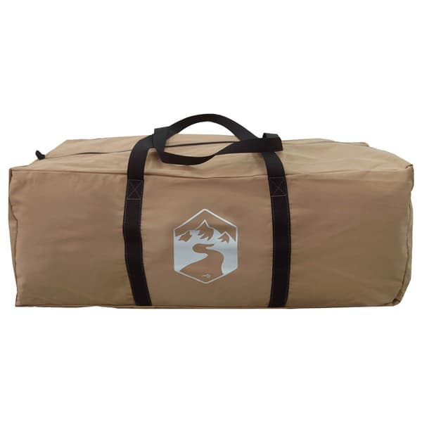 Familjetält Brun 8 personer Polyester / Bomull