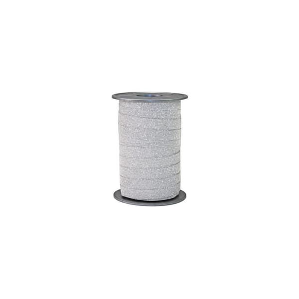 Glitterband silver 10mmx100m