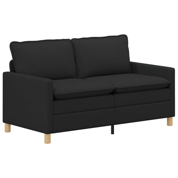 Soffset 2 st Svart Tyg