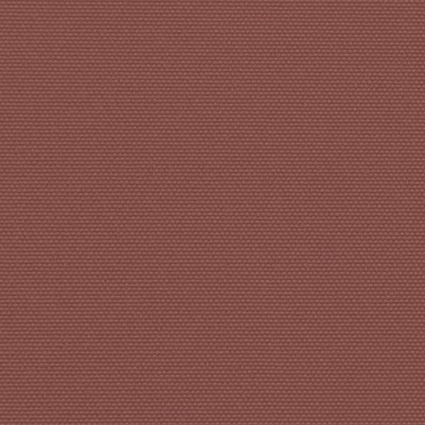Infällbar sidomarkis brun 120x1200 cm